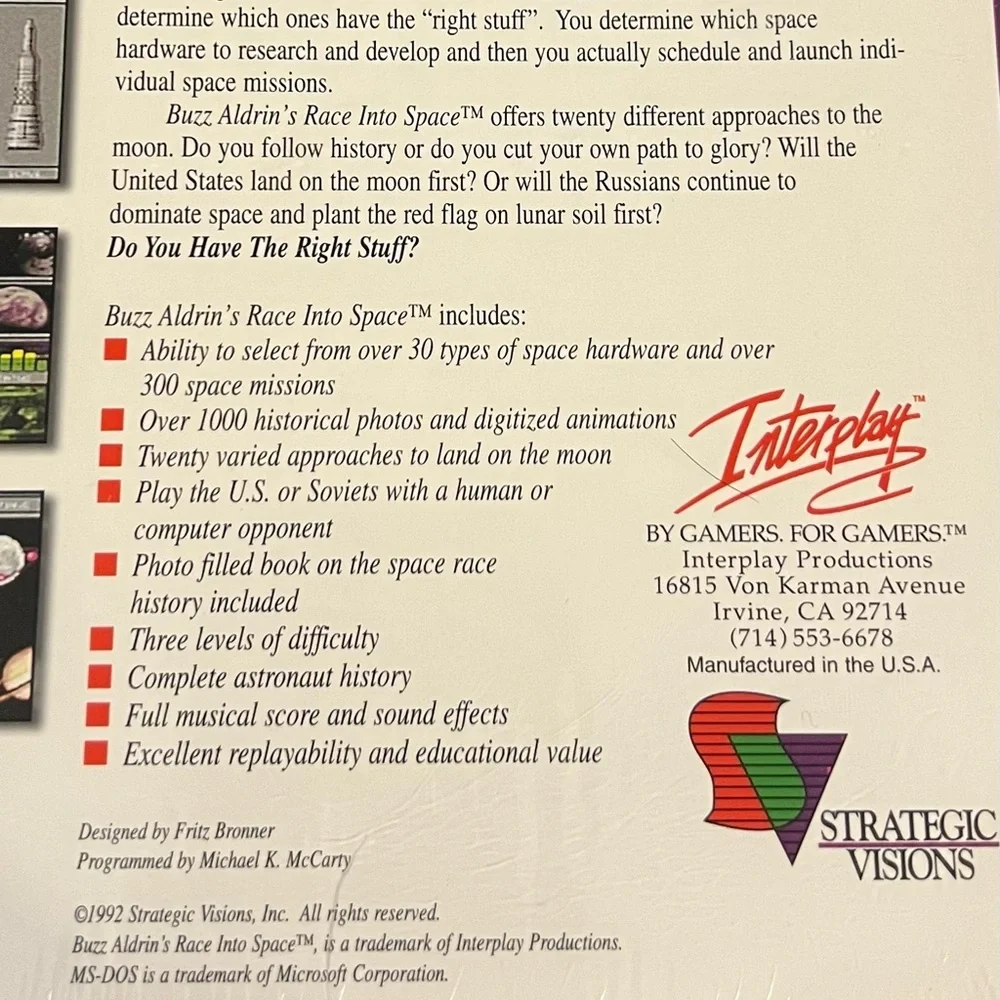 Interplay vintage 1992